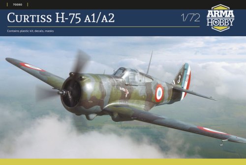 Przejdź do produktu Arma Hobby 70080 - 1:72 Curtiss H-75 A1/A2