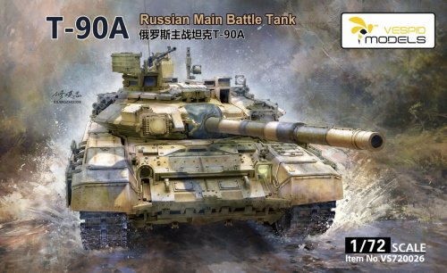 Przejdź do produktu Vespid Models VS720026 - 1:72 T-90A Russian Main Battle Tank