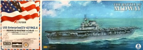Przejdź do produktu Flyhawk 1178 - 1:700 USS Enterprise 1942