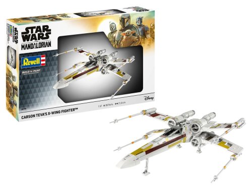 Przejdź do produktu Revell 06790 - 1:57 Star Wars The Mandalorian Carson Teva's X-Wing Fighter