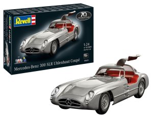 Revell 05633 - 1:24 Mercedes-Benz 300 SLR Uhlenhaut Coupe model z farbami