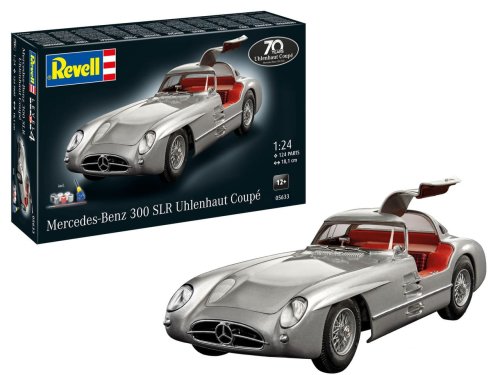 Przejdź do produktu Revell 05633 - 1:24 Mercedes-Benz 300 SLR Uhlenhaut Coupe model z farbami