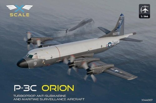 Przejdź do produktu X-Scale 144007 - 1:144 P-3C Orion Turboprop Anti-Submarine and Maritime Surveillance Aircraft