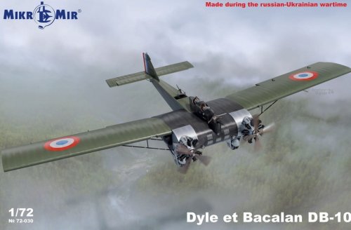 Przejdź do produktu Mikromir 72030 - 1:72 Dyle et Bacalan DB-10