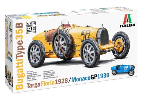 Przejdź do produktu Italeri 4716 - 1:12 Bugatti Type 35B