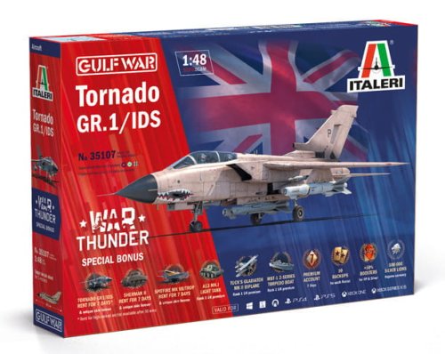 Przejdź do produktu Italeri 35107 - 1:48 Tornado Gr.1/IDS War Thunder Special Bonus