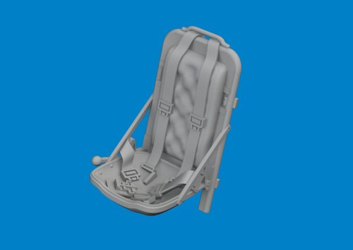 Przejdź do produktu Eduard 672413 - 1:72 P-51D seat w/ integral belts Print 3D