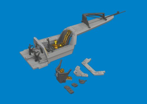 Przejdź do produktu Eduard 6481101 - 1:48 Fw 190A-6 cockpit Print 3D