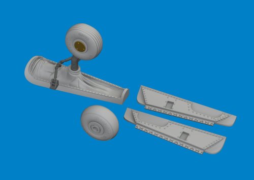 Przejdź do produktu Eduard 6481100 - 1:48 P-40E tail wheel bay Print 3D