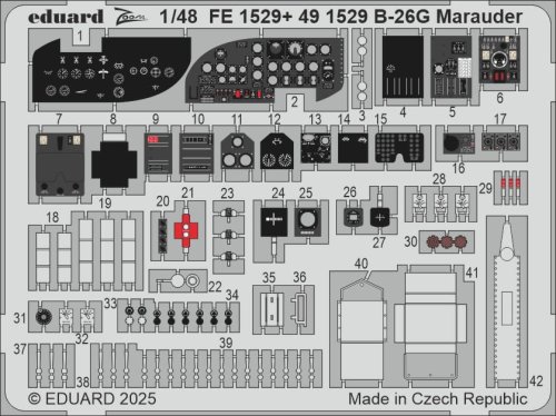 Przejdź do produktu Eduard FE1529 - 1:48 B-26G Marauder