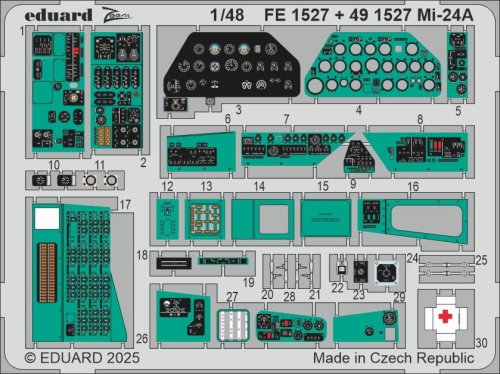 Przejdź do produktu Eduard FE1527 - 1:48 Mi-24A