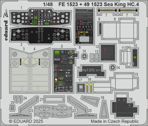 Przejdź do produktu Eduard FE1523 - 1:48 Sea King HC.4