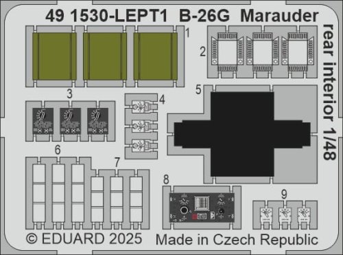 Przejdź do produktu Eduard 491530 - 1:48 B-26G Marauder rear interior
