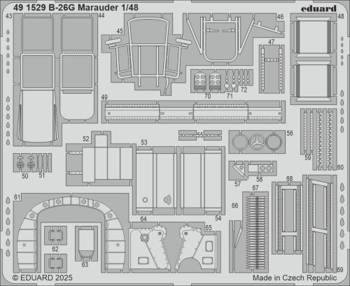 Przejdź do produktu Eduard 491529 - 1:48 B-26G Marauder