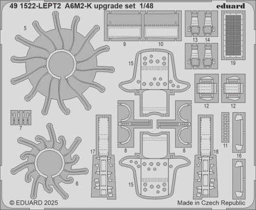 Przejdź do produktu Eduard 491522 - 1:48 A6M2-K upgrade set