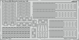Eduard 481165 - 1:48 B-26G Marauder bomb bay