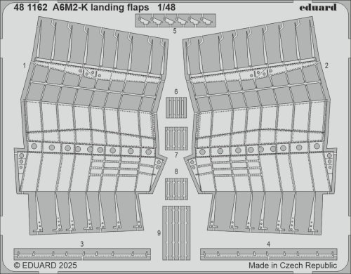 Przejdź do produktu Eduard 481162 - 1:48 A6M2-K landing flaps