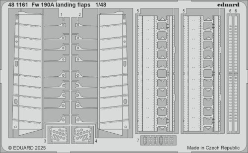 Przejdź do produktu Eduard 481161 - 1:48 Fw 190A landing flaps