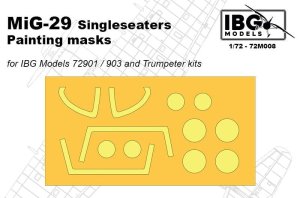 IBG 72M008 - 1:72 MiG-29 Singleseater Painting Masks