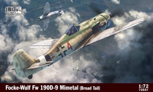 IBG 72537 - 1:72 Focke Wulf Fw 190D-9 Mimetall Broad Tail