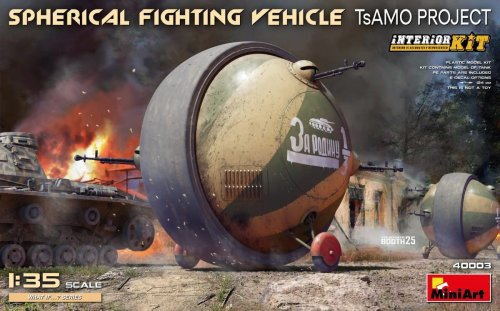 Przejdź do produktu Miniart 40003 - 1:35 Spherical Fighting Vehicle TsAMO Project Interior Kit