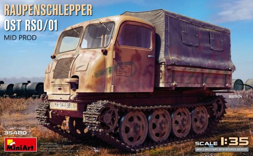 Przejdź do produktu Miniart 35480 - 1:35 Raupenschlepper OST RSO/01 Mid Production