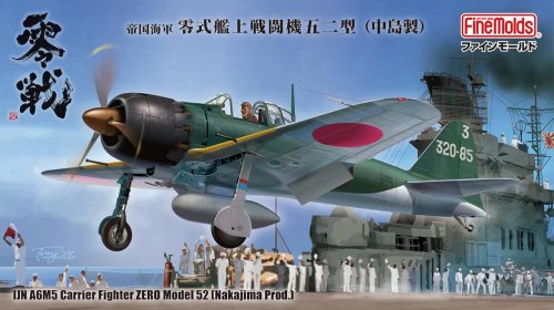 Przejdź do produktu Fine Molds FZ02 - 1:48 IJN A6M5 Carrier Fighter Zero Model 52 - Nakajima Production