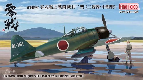 Przejdź do produktu Fine Molds FZ01 - 1:48 IJN A6M5 Carrier Fighter Zero Model 52 - Mitsubishi, Mid Production