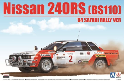 Przejdź do produktu BEEMAX B24014 - 1:24 Nissan 240RS (BS110) 84 Safari Rally