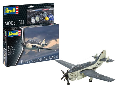 Przejdź do produktu Revell 63775 - 1:72 Fairey Gannet AS.1/AS.4 model z farbami