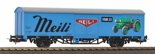 Przejdź do produktu PIKO 27728 H0 - Wagon towarowy kryty Meili Traktoren, SBB, ep.IV