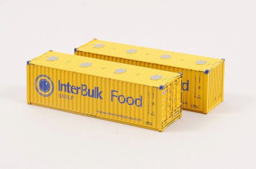 Przejdź do produktu Acme 95051 H0 - Zestaw 2 kontenerów 30ft InterBulk Food