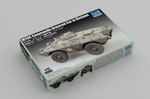 Przejdź do produktu Trumpeter 07439 - 1:72 M706 Commando Armored Car in Vietnam