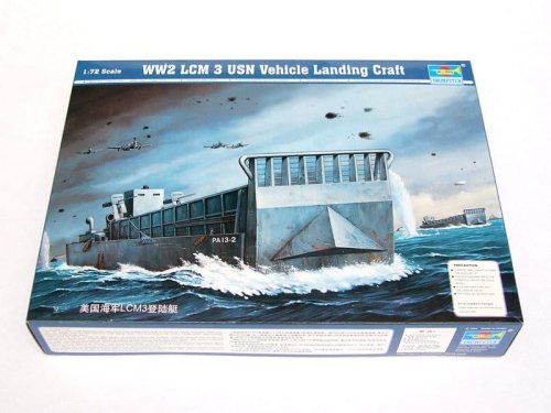 Przejdź do produktu Trumpeter 07213 - 1:72 WW2 LCM 3 USN Vehicle Landing Craft