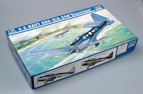 Przejdź do produktu Trumpeter 02243 - 1:32 SBD-5/A-24B Dauntless US Navy