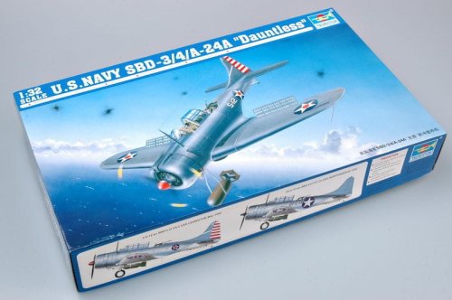 Przejdź do produktu Trumpeter 02242 - 1:32 SBD-3/4/A-24A Dauntless US Navy
