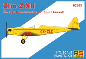 RS Models 92303 - 1:72 Zlin Z-XII Sport Aircraft