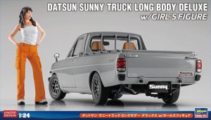 Hasegawa SP626 52426 - 1:24 Datsun Sunny Truck Long Body Deluxe w/ Girl's Figure