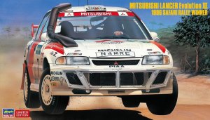 Hasegawa 20742 - 1:24 Mitsubishi Lancer Evolution III 1996 Safari Rally Winner
