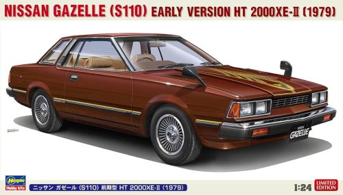 Przejdź do produktu Hasegawa 20731 - 1:24 Nissan Gazelle S110 Early Version HT 2000 XE-II 1979