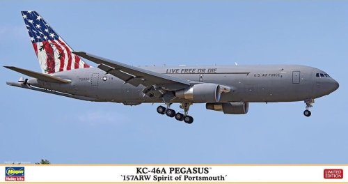 Przejdź do produktu Hasegawa 10865 - 1:200 KC-46A Pegasus 157 ARW Spirit of Portsmouth