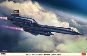 Hasegawa 02486 - 1:72 SR-71 YF-12C Blackbird NASA 1971