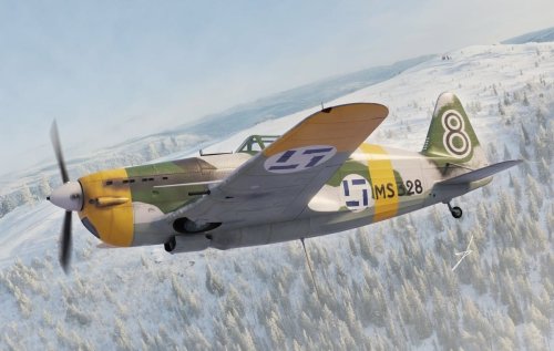 Przejdź do produktu Dora Wings DW 48057 - 1:48 Morane-Saulnier MS.406.C1 Finnish Aces