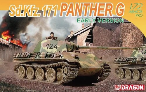 Przejdź do produktu Dragon 7205 - 1:72 Sd.Kfz.171 Panther G Early Version