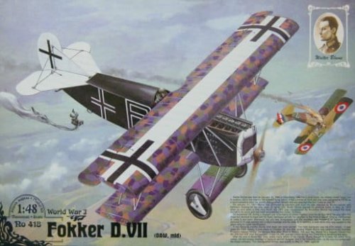 Przejdź do produktu RODEN 418 - 1:48 Fokker D.VII OAW
