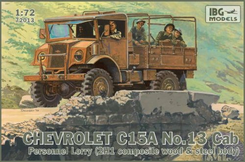Przejdź do produktu IBG 72013 - 1:72 Chevrolet C.15A No.13 Cab Personnel Lorry