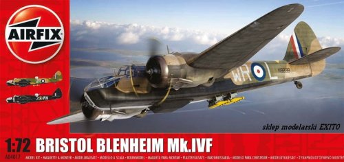 Przejdź do produktu AIRFIX 04017 - 1:72 Bristol Blenheim Mk.IV F
