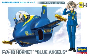 HASEGAWA TH15-60125 Egg Plane F/A-18 Blue Angels