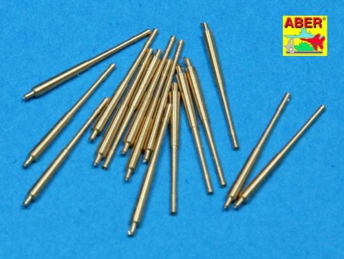 Przejdź do produktu ABER 1:350L-13  - 1:350 Set of 16 pcs 105 mm SFLAK barrels used in C/33 mount for German ships