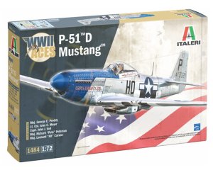 Italeri 1484 - 1:72 P-51D Mustang WWII Aces
